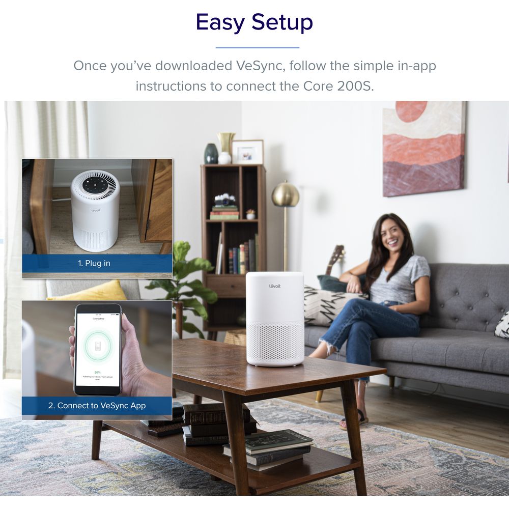 Levoit Core 200S Smart WiFi Air Purifier