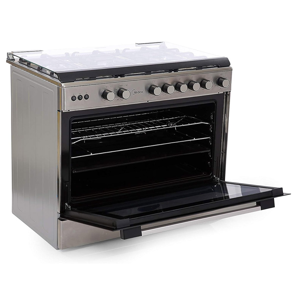 Midea Stainless Steel Freestanding Cooker - 90X60cm