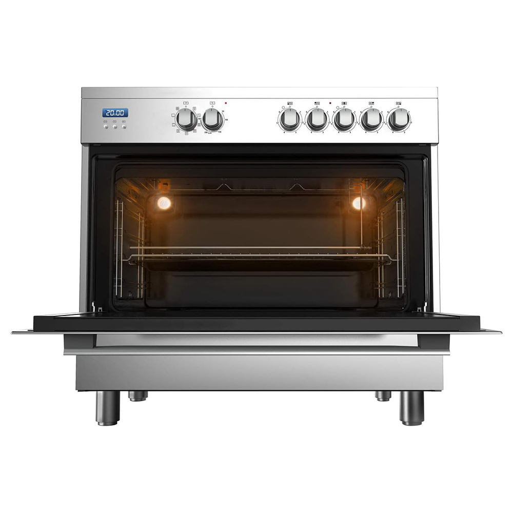 Midea Freestanding Ceramic Cooker With Multifunction Oven - 109L - 90X60cm