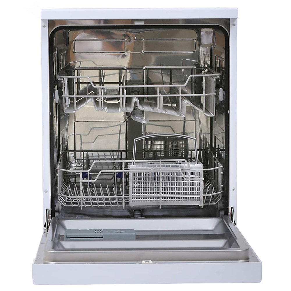 Midea Freestanding Dishwasher With 5 Programs - Silver
