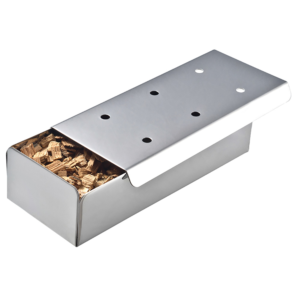 Proq - Wood Chip Smoker Box - Stainless Steel