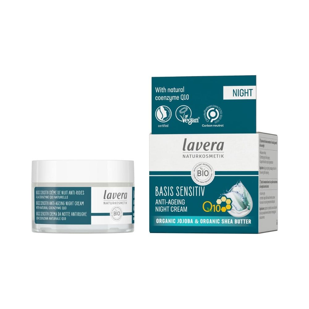 Lavera Basis Anti Ageing Night Cream With Q10 50ml