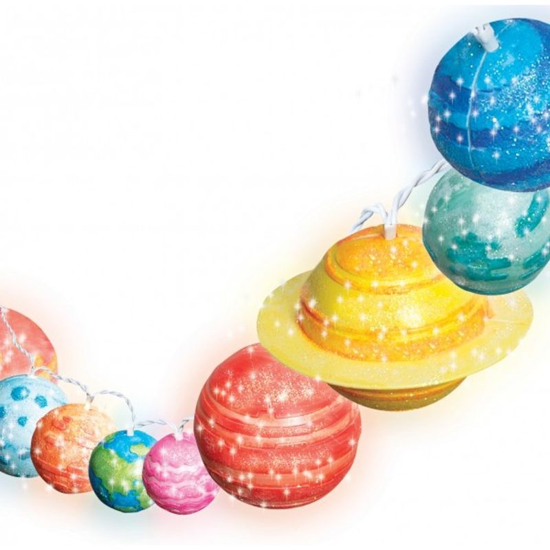 4M - Girl STEAM Solar System String Lights