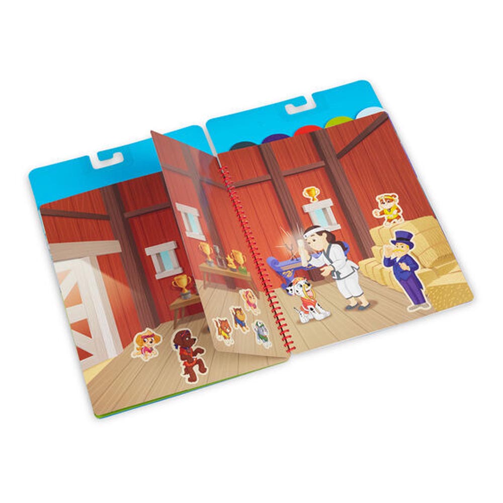 Melissa & Doug Paw Patrol Restickable Stickers Flip-Flap Pad - Classic