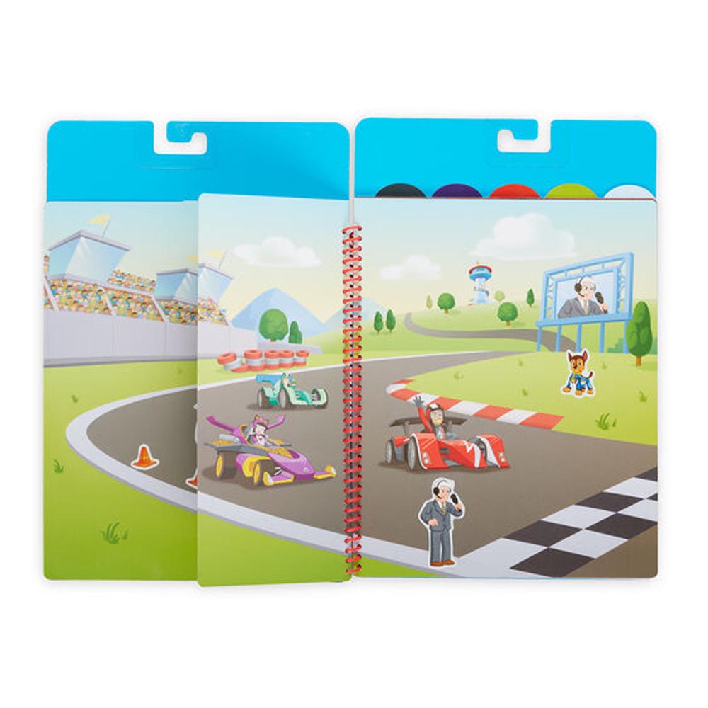 Melissa & Doug Paw Patrol Restickable Stickers Flip-Flap Pad - Classic