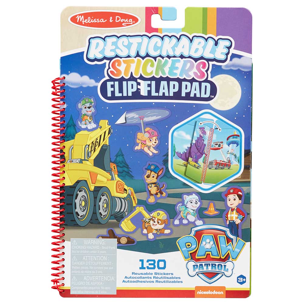 Melissa & Doug Paw Patrol Stickers Flip-Flap Pad - Ultimate Rescue