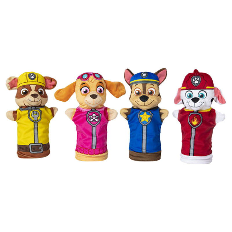 Melissa & Doug Paw Patrol Hand Puppets With Mission Cards 8pcs