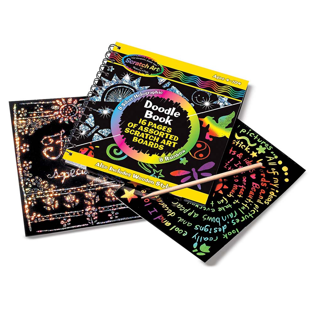 Melissa & Doug Scratch Art Doodle Pad