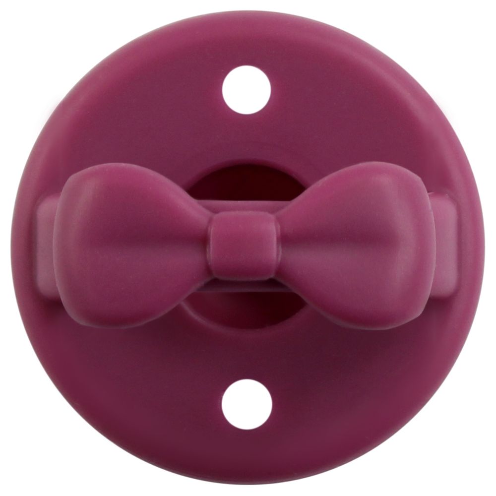 Itzy Ritzy - Silicone Pacifiers - Pack Of 2 - Sugarplum Bows