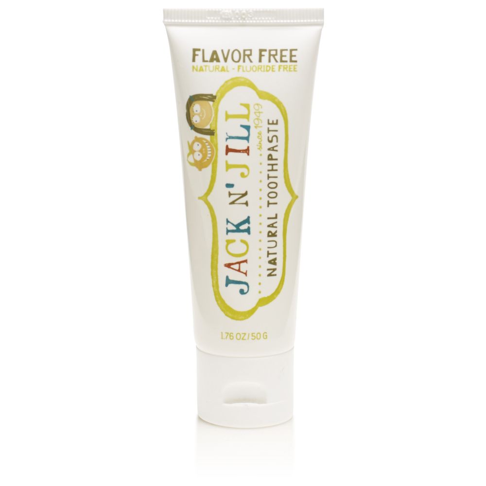 Jack n' Jill Kids - Flavor Free Toothpaste & Silicone Finger Brush
