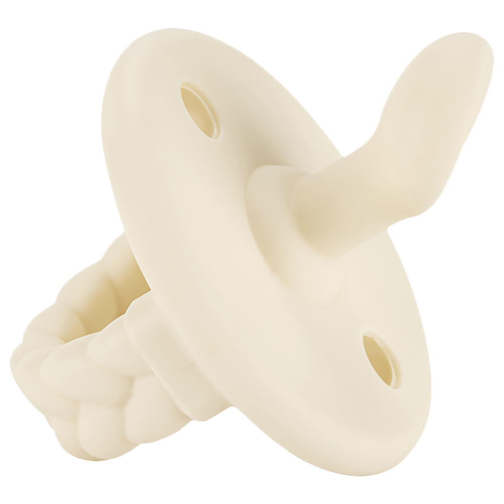 Itzy Ritzy Silicone Pacifier 6-18M Pack Of 2-Toast & Butter