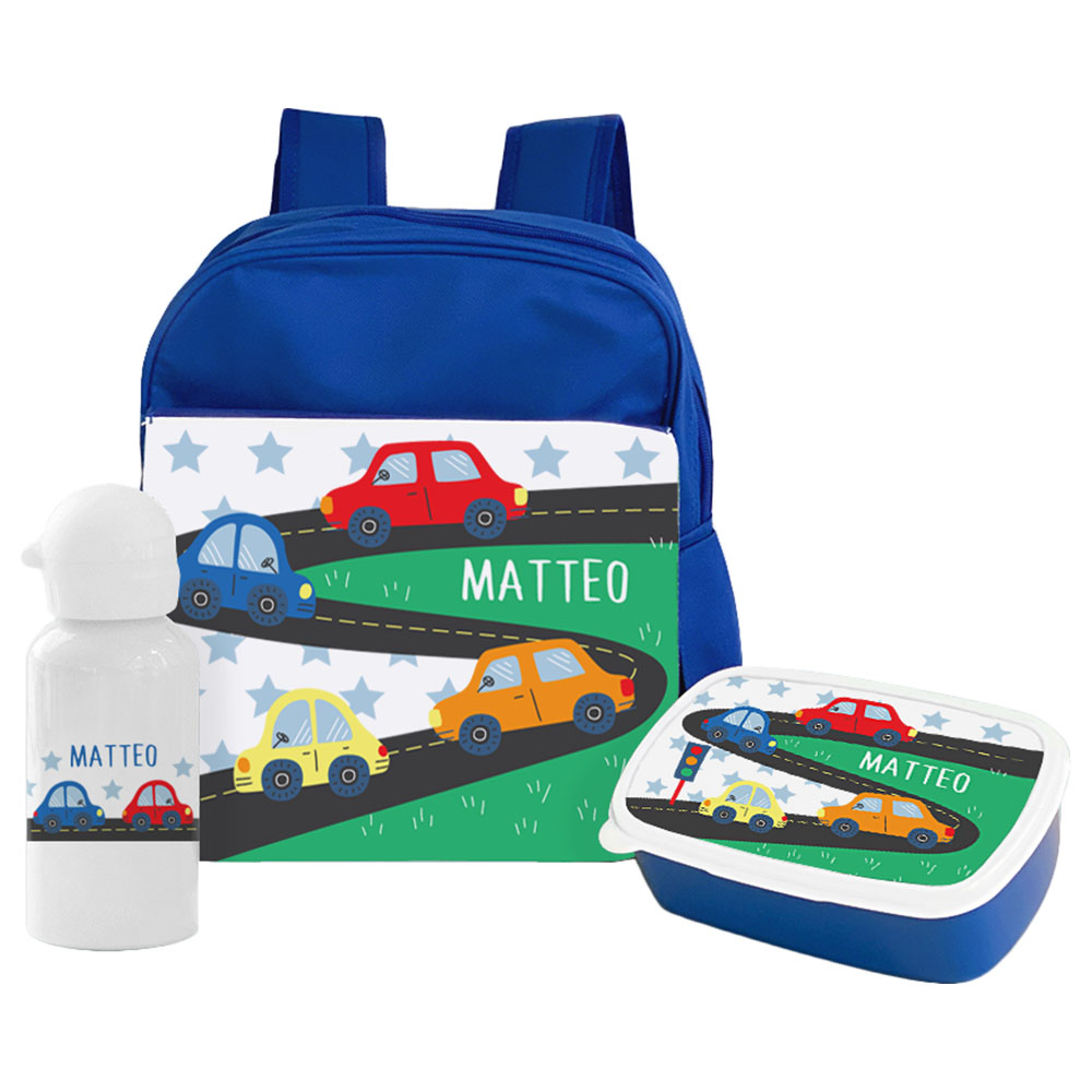 Essmak - Personalized Backpack - Beep Beep - 12-Inch/30.5cm