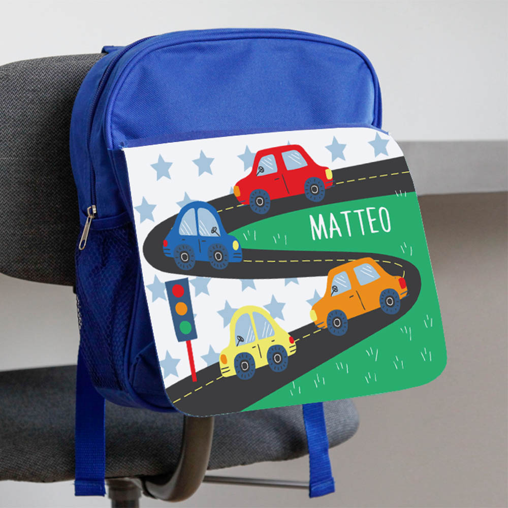 Essmak - Personalized Backpack - Beep Beep - 12-Inch/30.5cm
