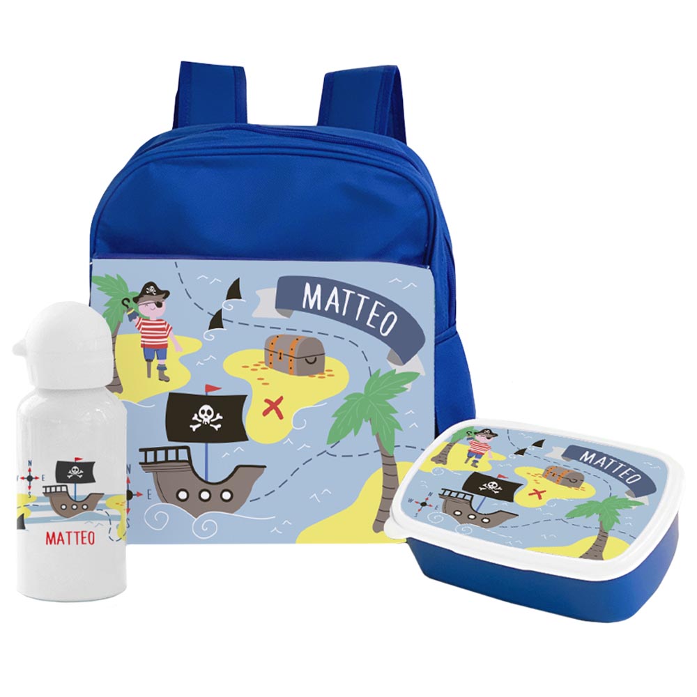 Essmak - Personalized Backpack - Pirate - 12-Inch