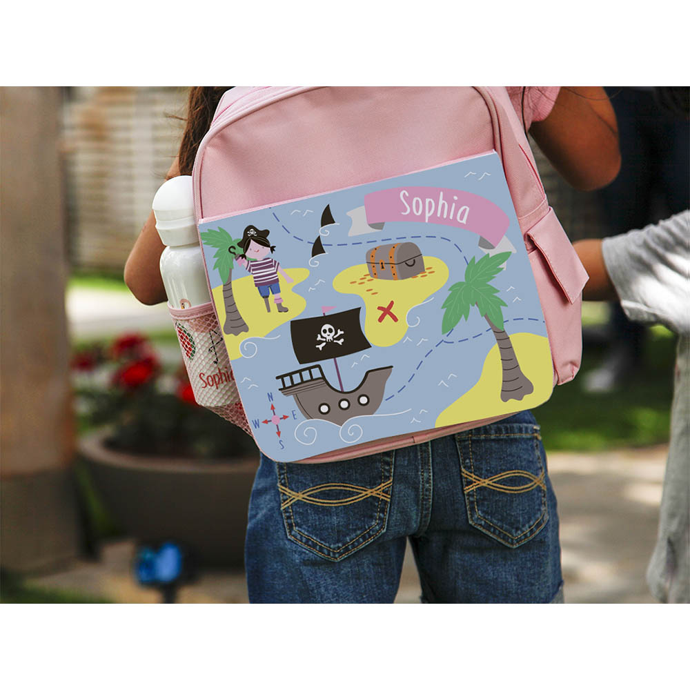 Essmak - Personalized Backpack - Pirate - 12-Inch