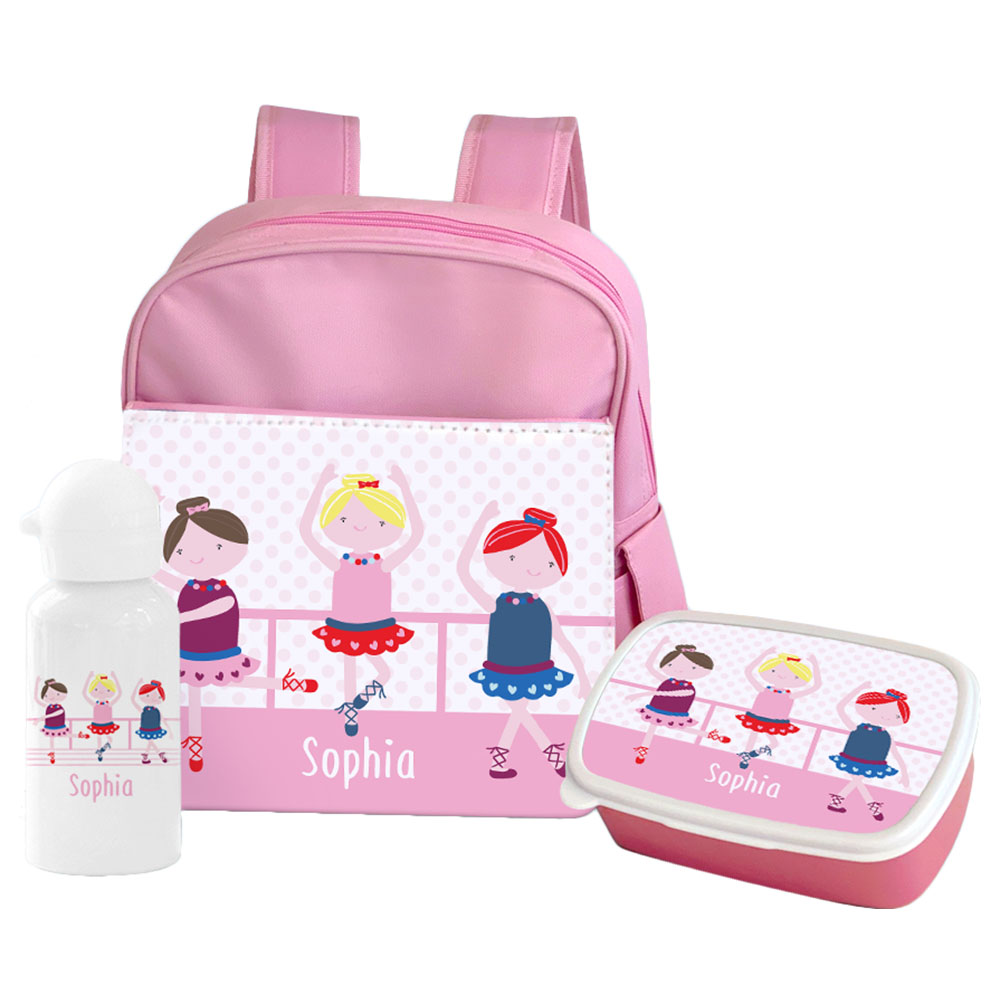 Essmak - Personalized Backpack - Ballet - 12-Inch/30.5cm