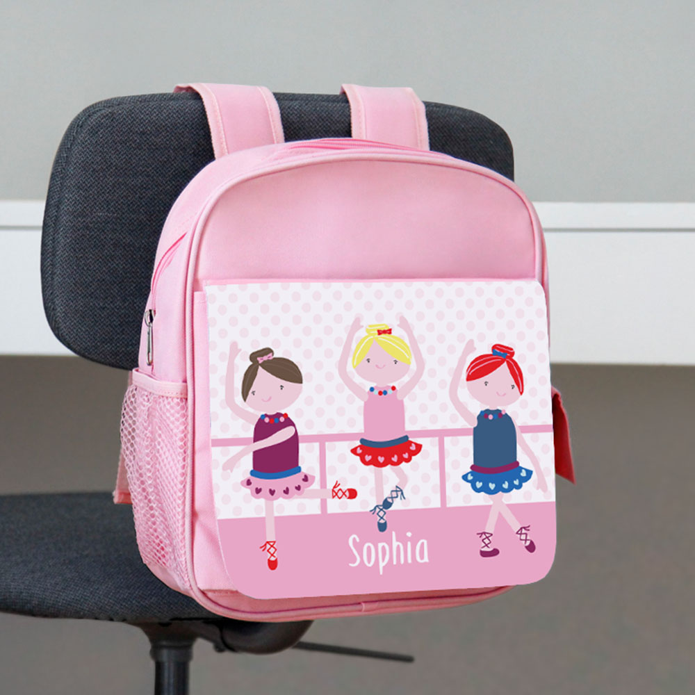 Essmak - Personalized Backpack - Ballet - 12-Inch/30.5cm