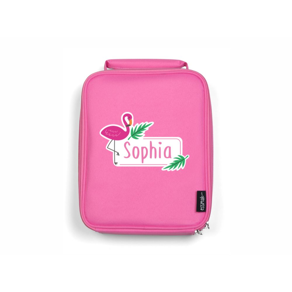Essmak - Personalized Lunch Box- Bento - Flamingo