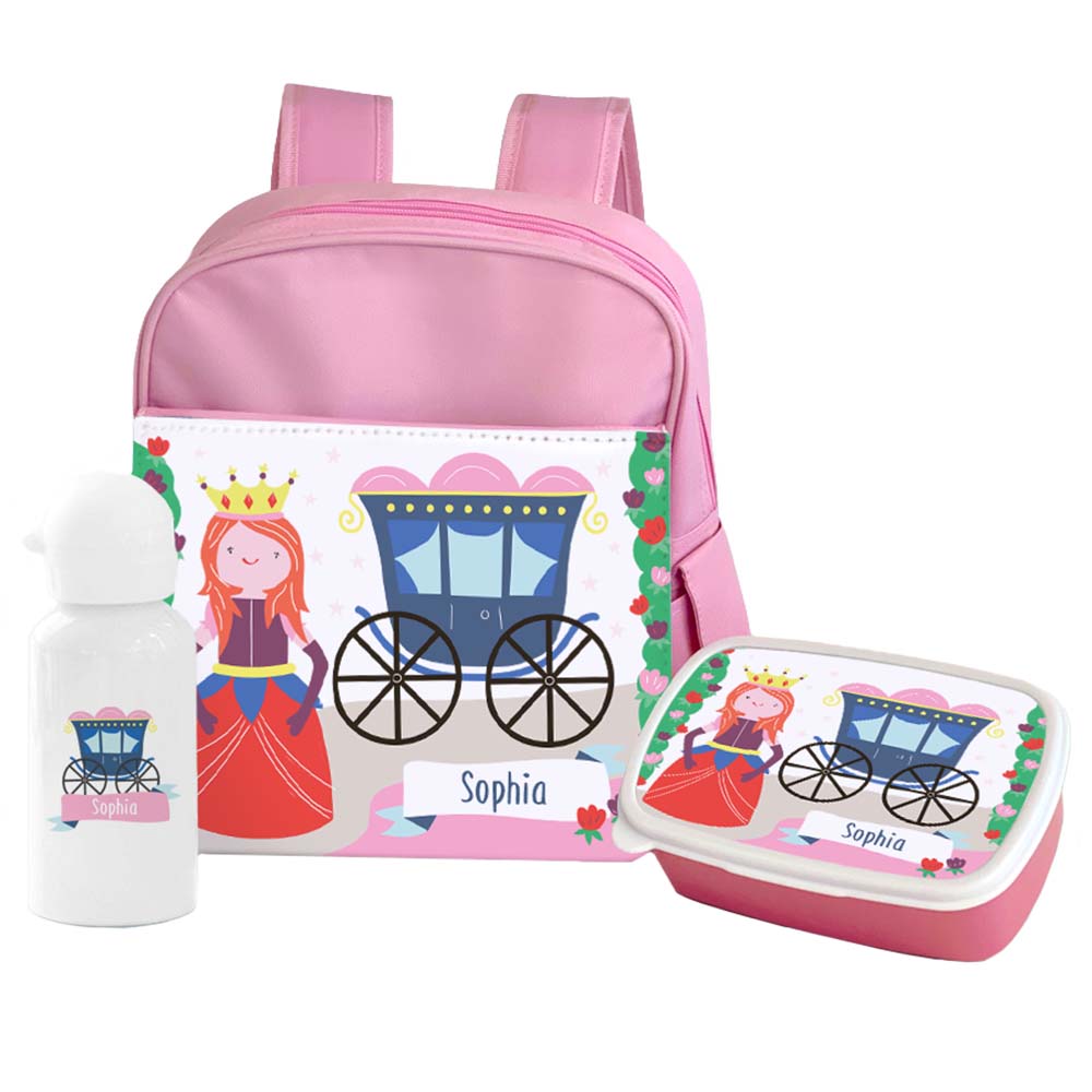 Essmak - Personalized Backpack - Princess - 12-Inch/30.5cm