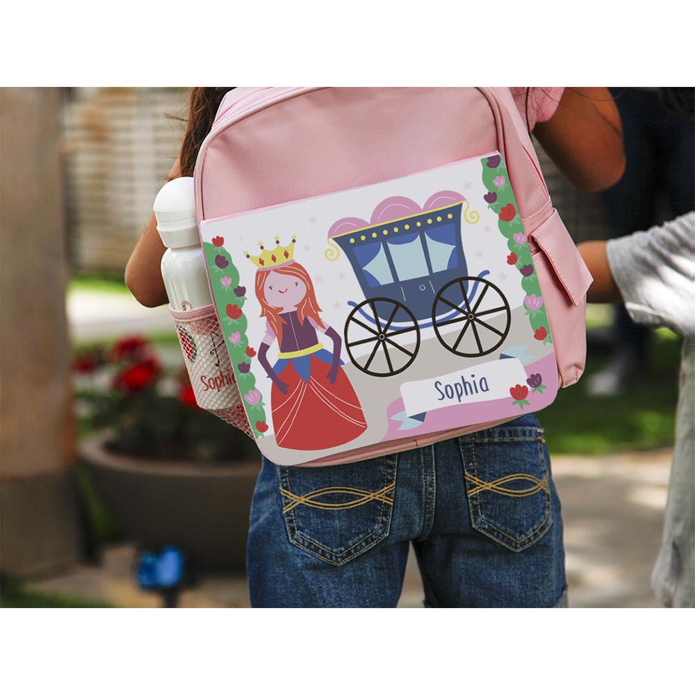 Essmak - Personalized Backpack - Princess - 12-Inch/30.5cm