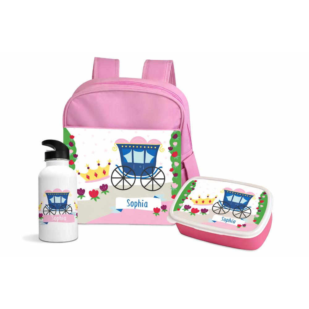 Essmak - Personalized Backpack - Princess - 12-Inch/30.5cm