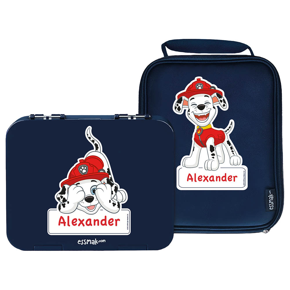 Essmak - Personalized Lunch Box- Bento - Paw Patrol