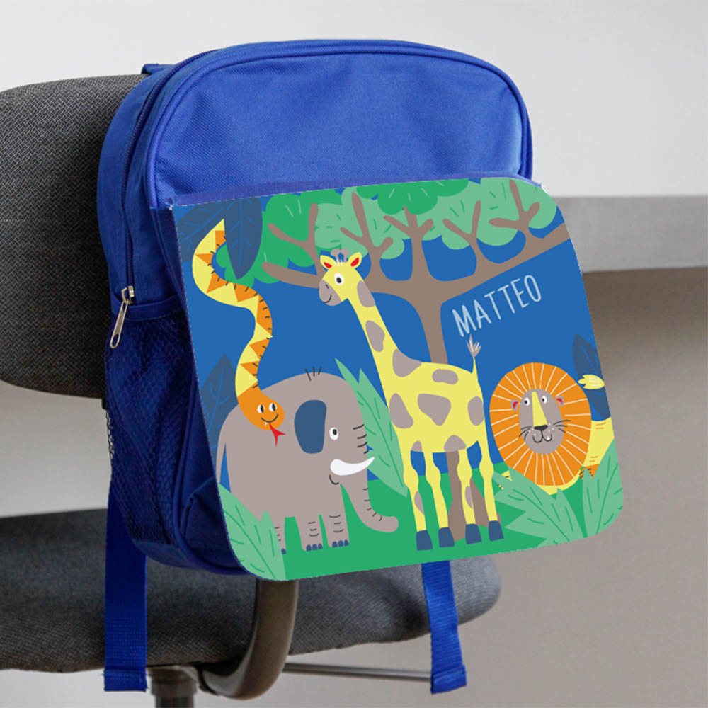 Essmak - Personalized Backpack - Lion - 12-Inch
