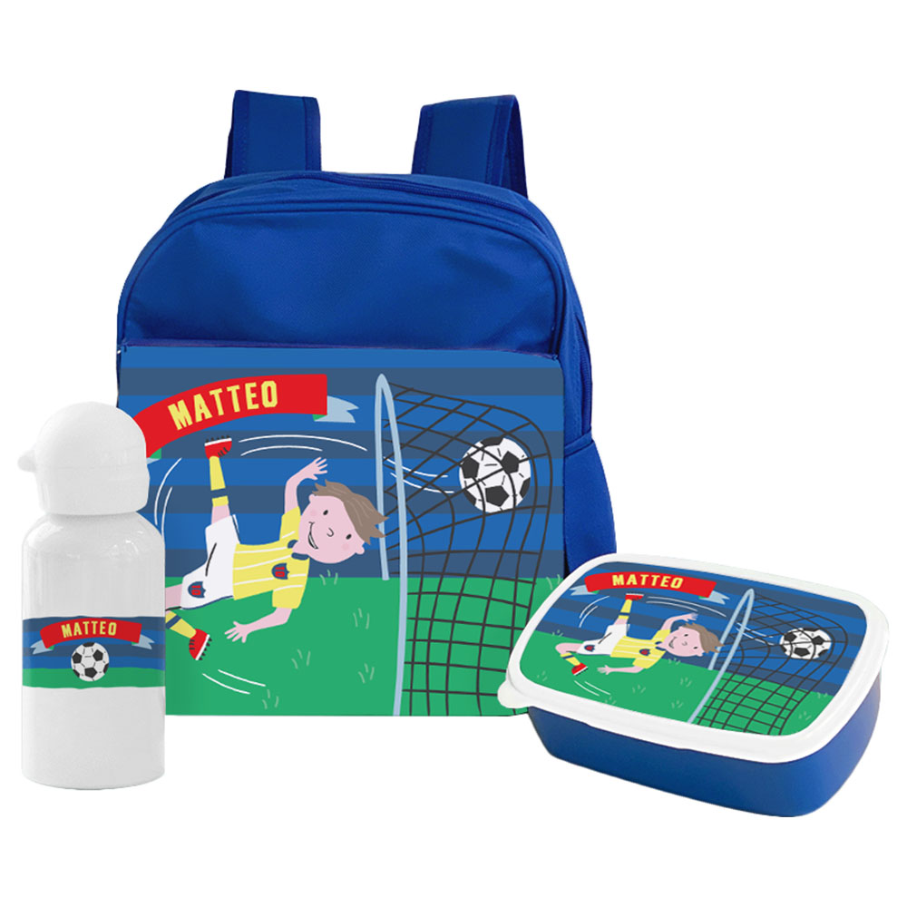 Essmak - Personalized Backpack - Football - 12-Inch/30.5cm