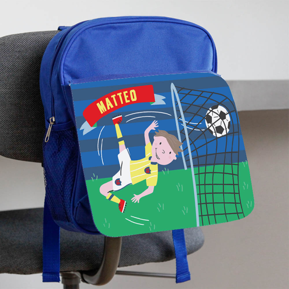 Essmak - Personalized Backpack - Football - 12-Inch/30.5cm