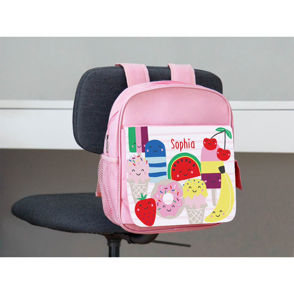 Essmak - Personalized Backpack - What's For Desert - 12-Inch