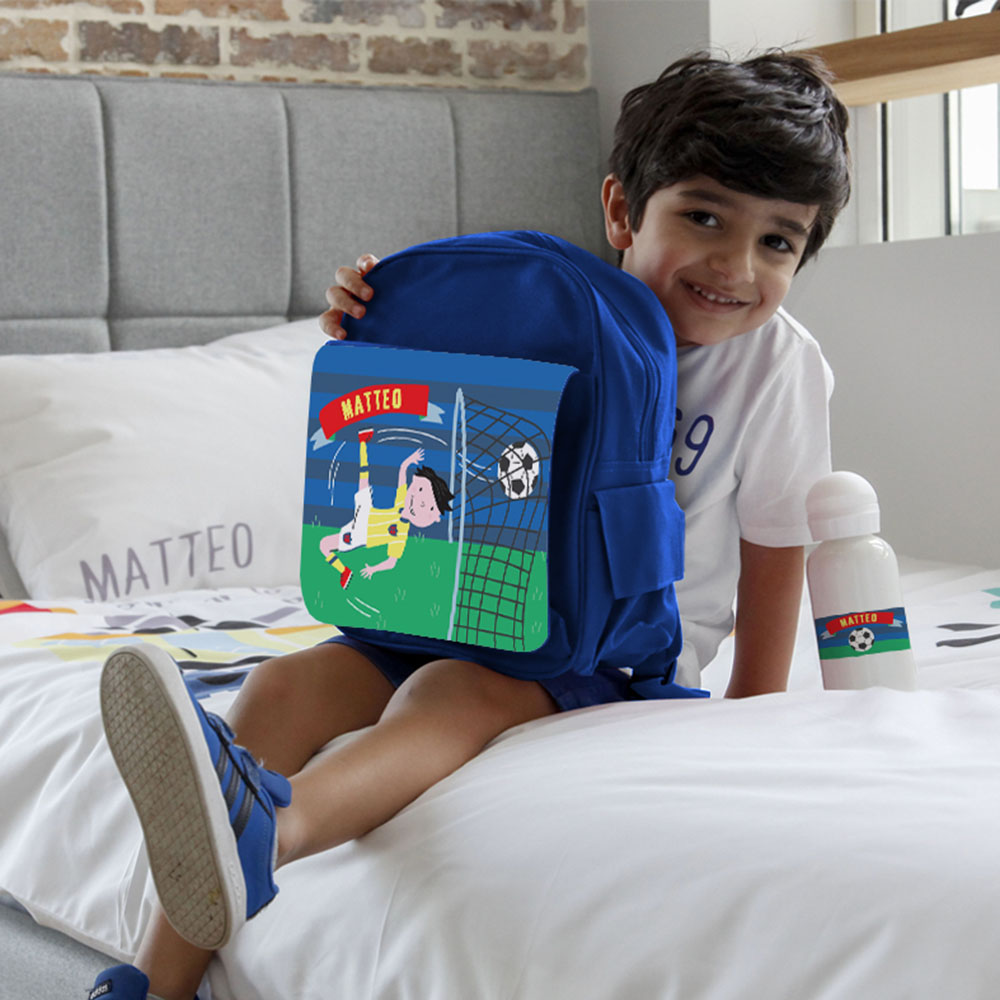 Essmak - Personalized Backpack & Pencil Case - Tennis - 12-Inch/30.5cm