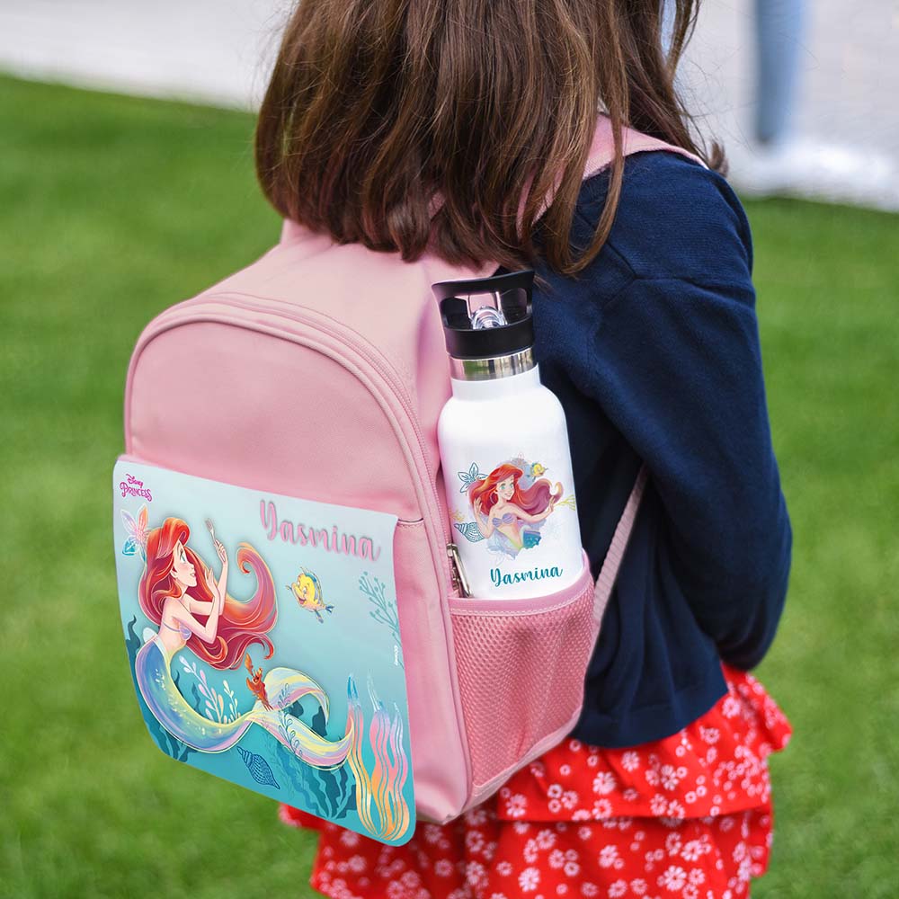 Essmak - Personalized Backpack & Pencil Case - Disney Princess - 12-Inch