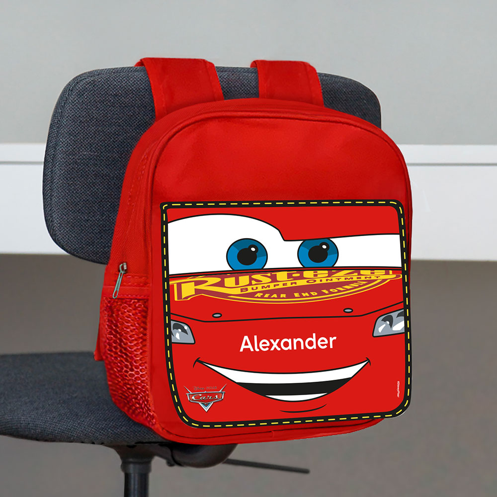 Essmak - Personalized Backpack - Disney Cars - 12-Inch/30.5cm