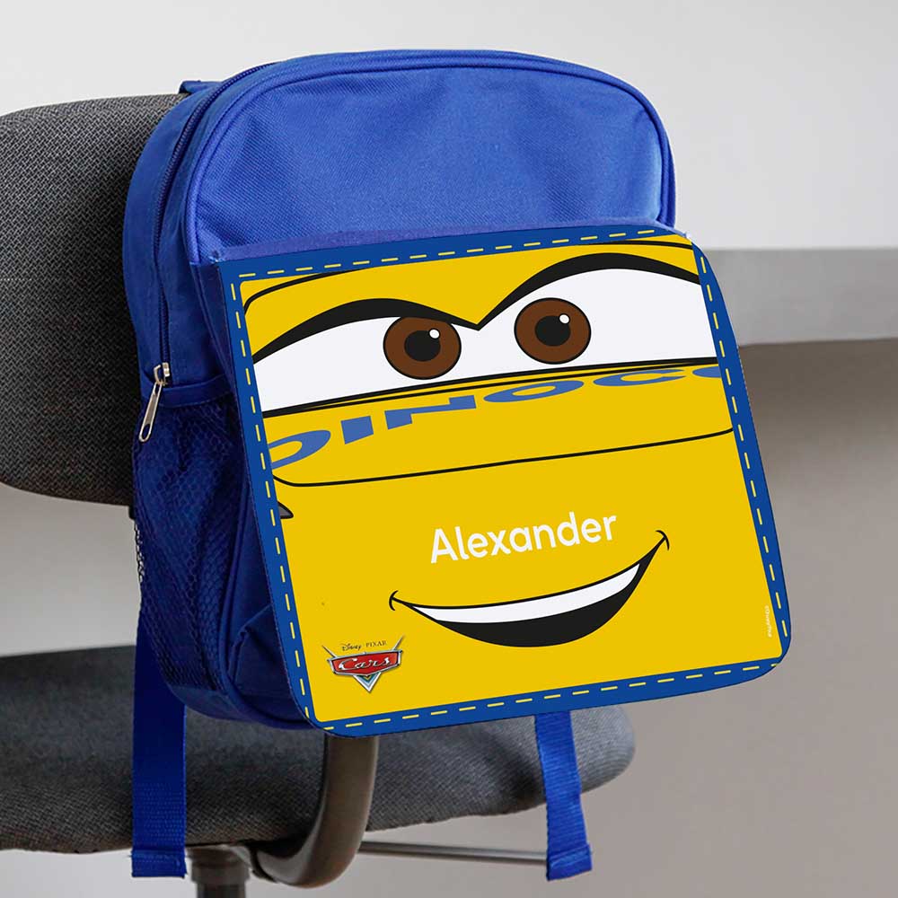 Essmak - Personalized Backpack - Disney Cars - 12-Inch/30.5cm