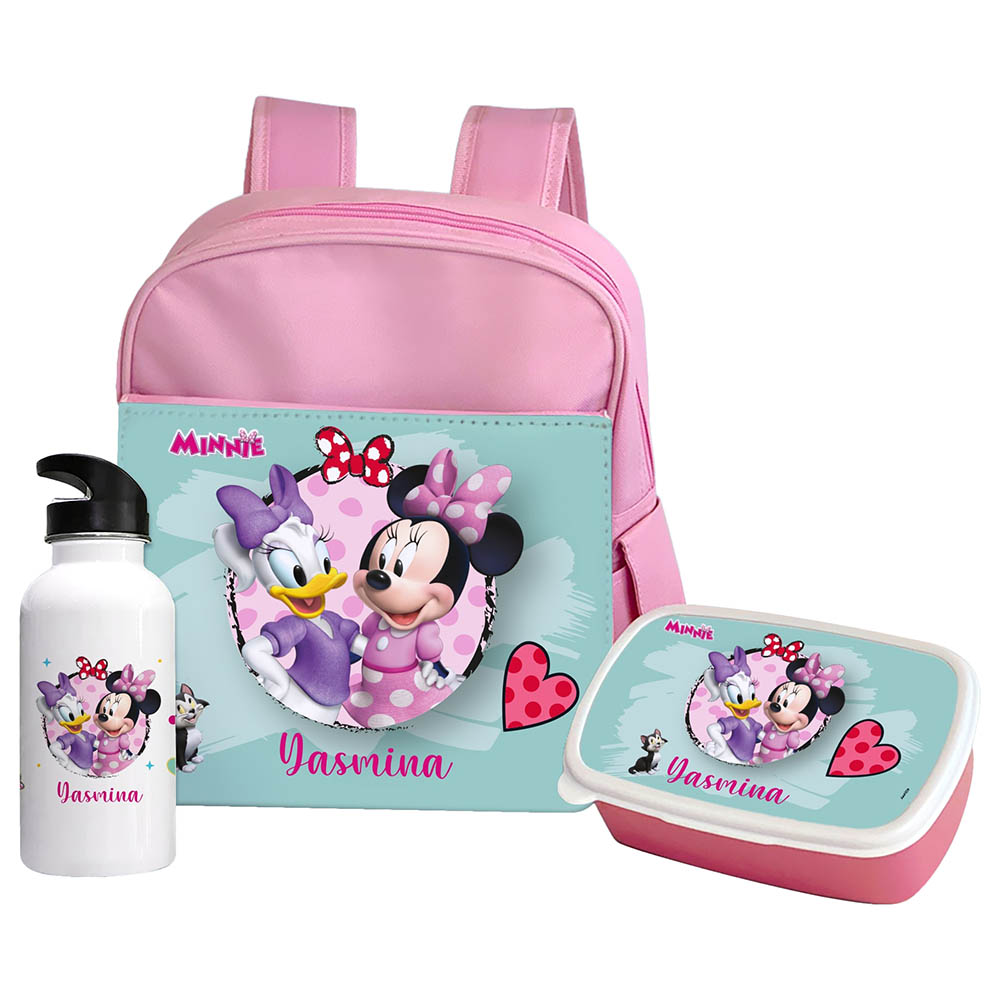Essmak - Personalized Backpack - Disney Minnie - 12-Inch/30.5cm