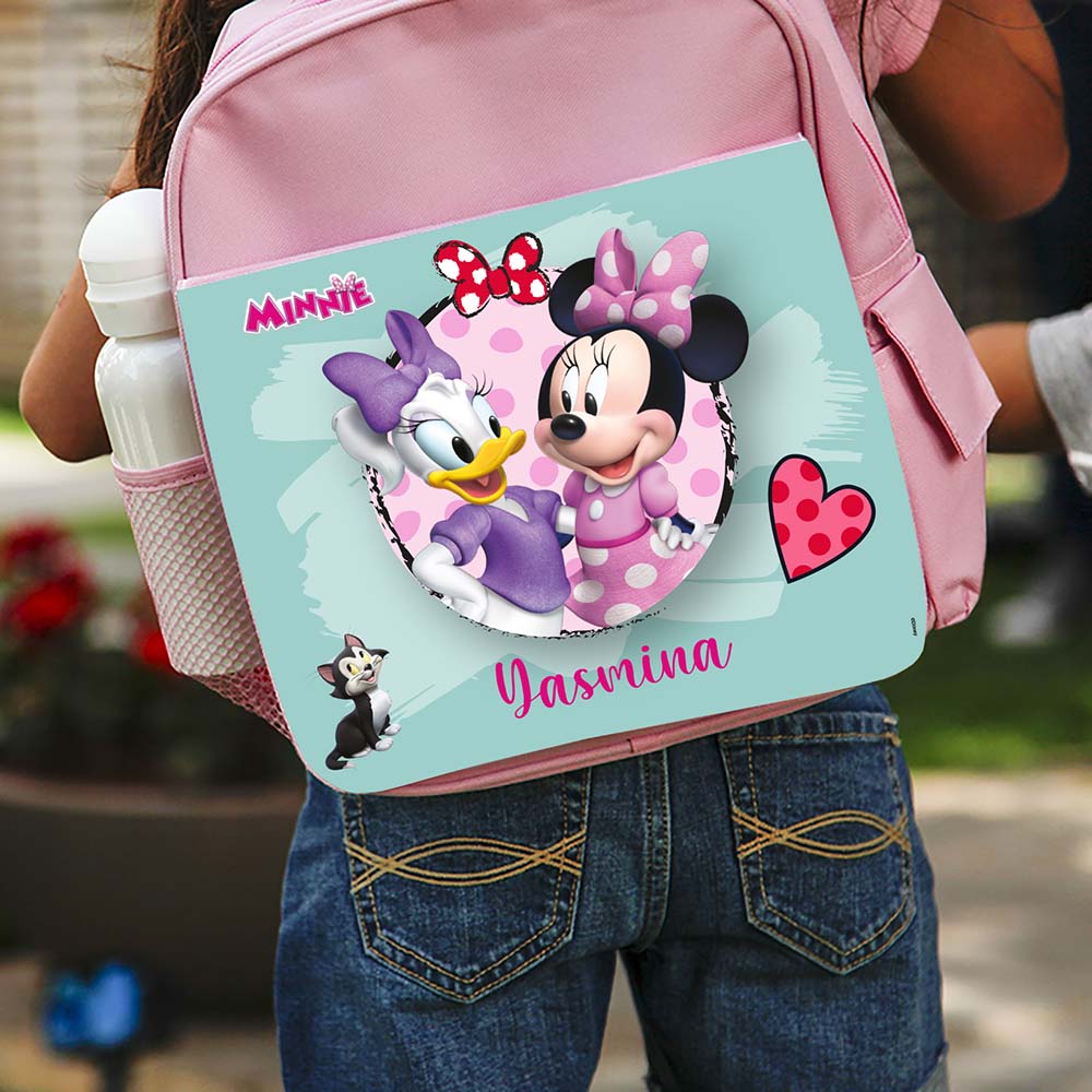 Essmak - Personalized Backpack - Disney Minnie - 12-Inch/30.5cm