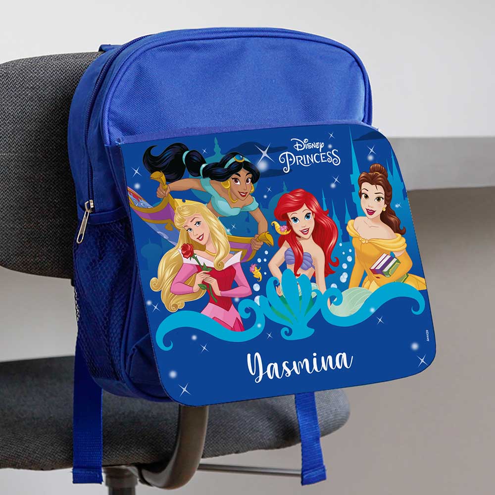 Essmak - Personalized Backpack - Disney Princess - 12-Inch/30.5cm