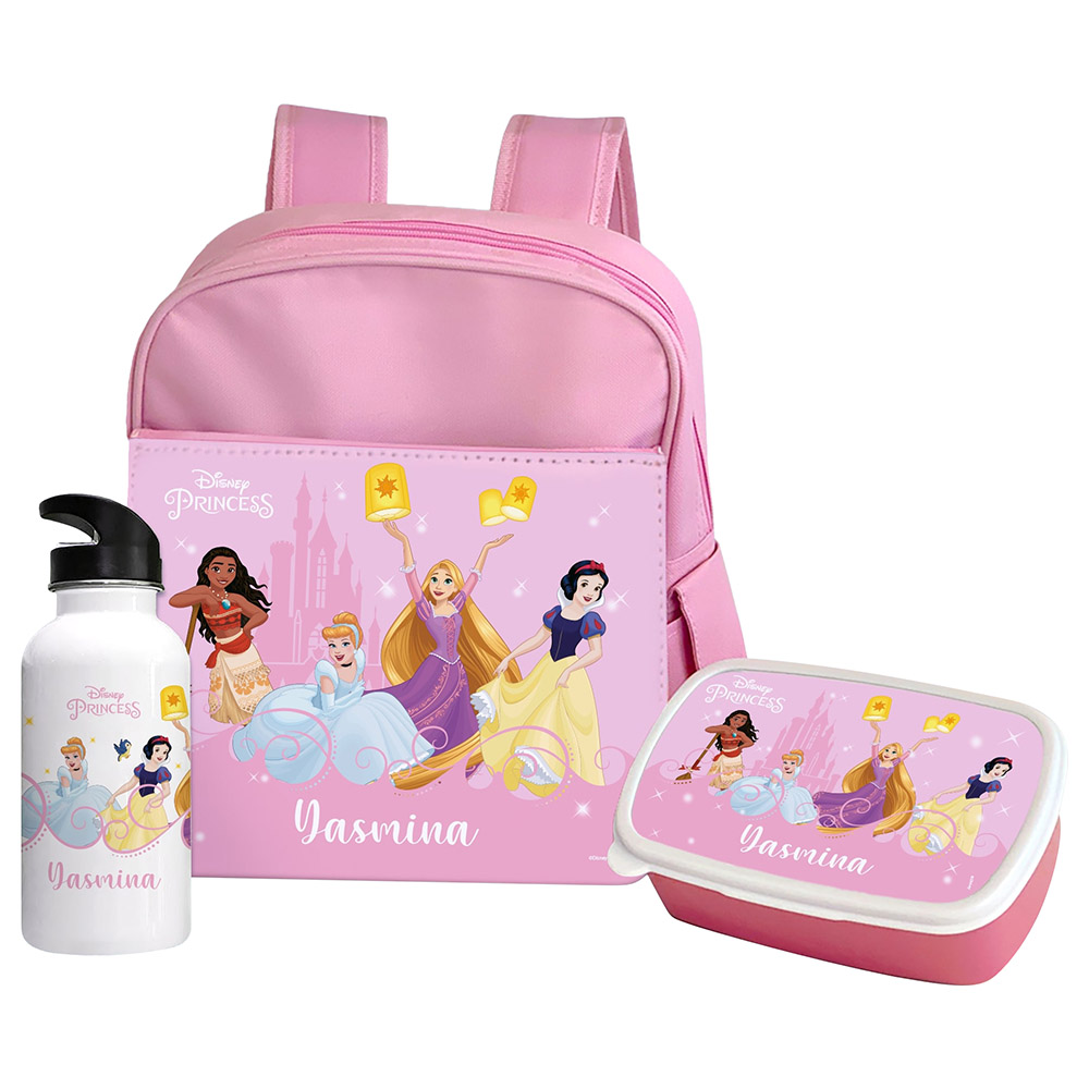 Essmak - Personalized Backpack - Disney Princess - 12-Inch/30.5cm
