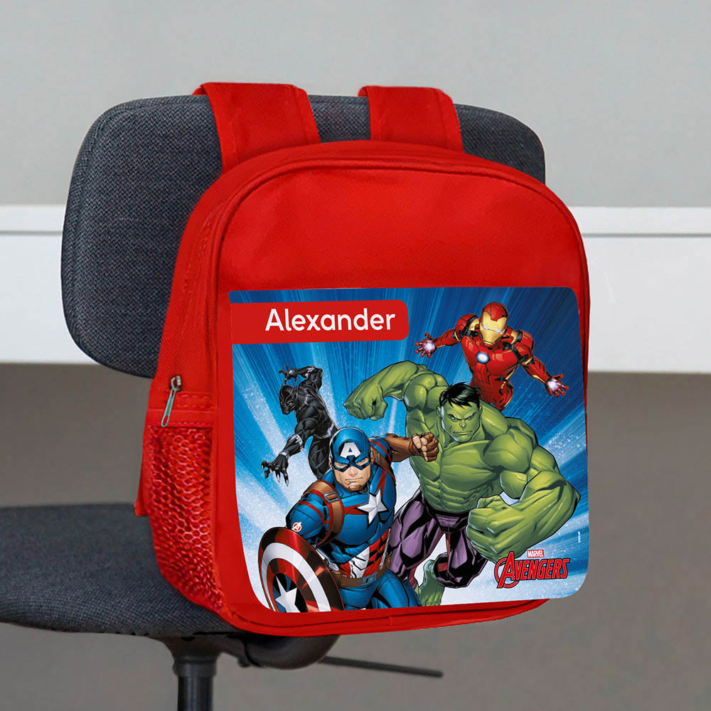 Essmak - Personalized Backpack - Avengers - 12-Inch