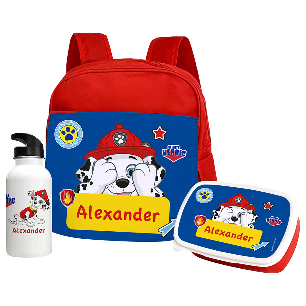 Essmak - Personalized Backpack - Paw Patrol - 12-Inch