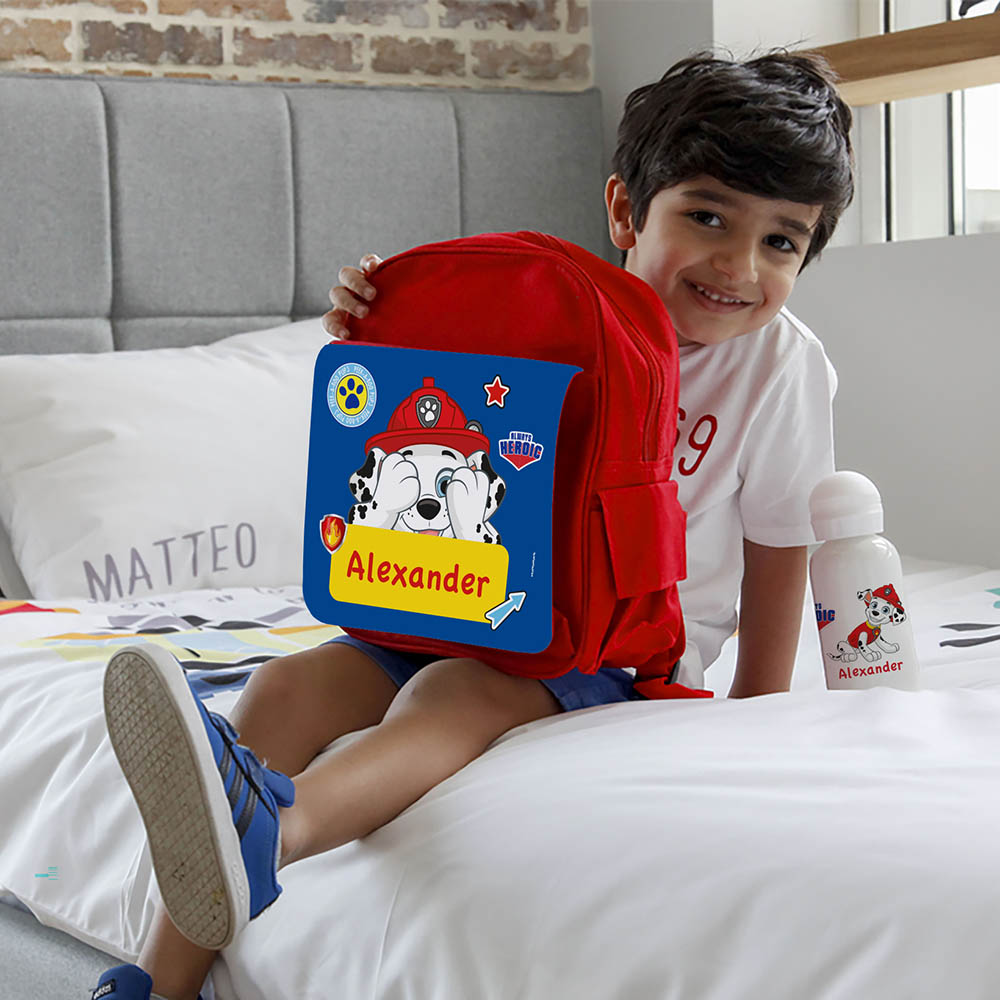 Essmak - Personalized Backpack - Paw Patrol - 12-Inch