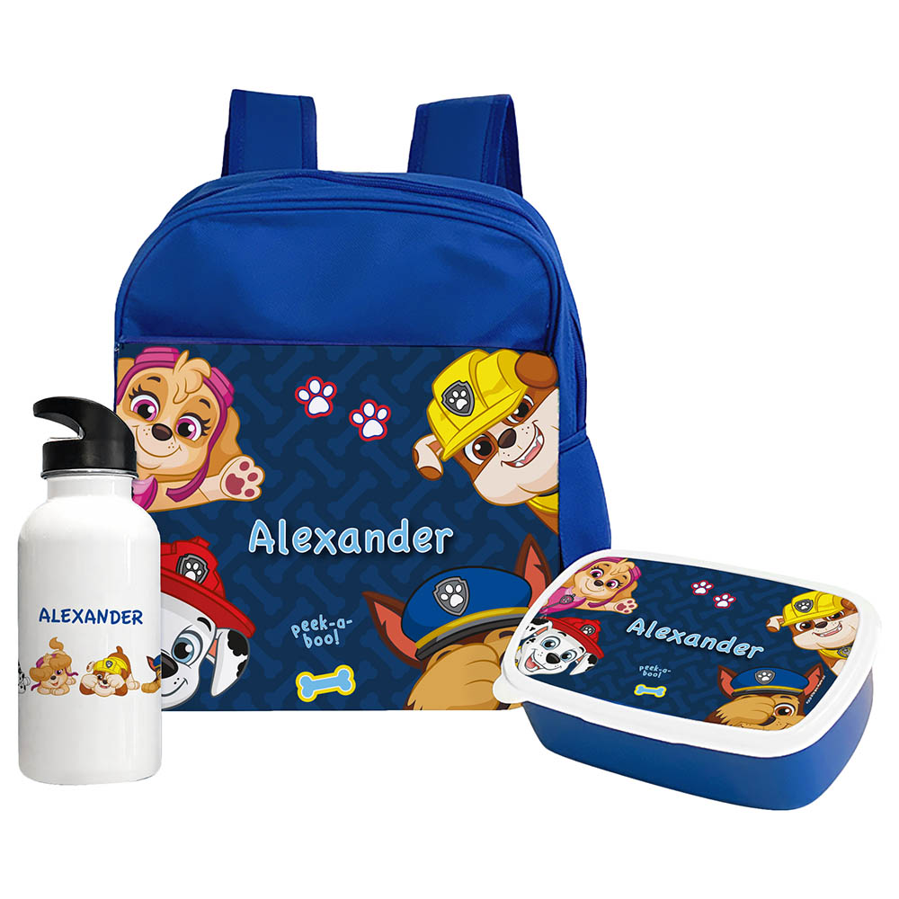 Essmak - Personalized Backpack - Paw Patrol - 12-Inch