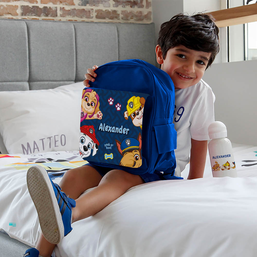 Essmak - Personalized Backpack - Paw Patrol - 12-Inch