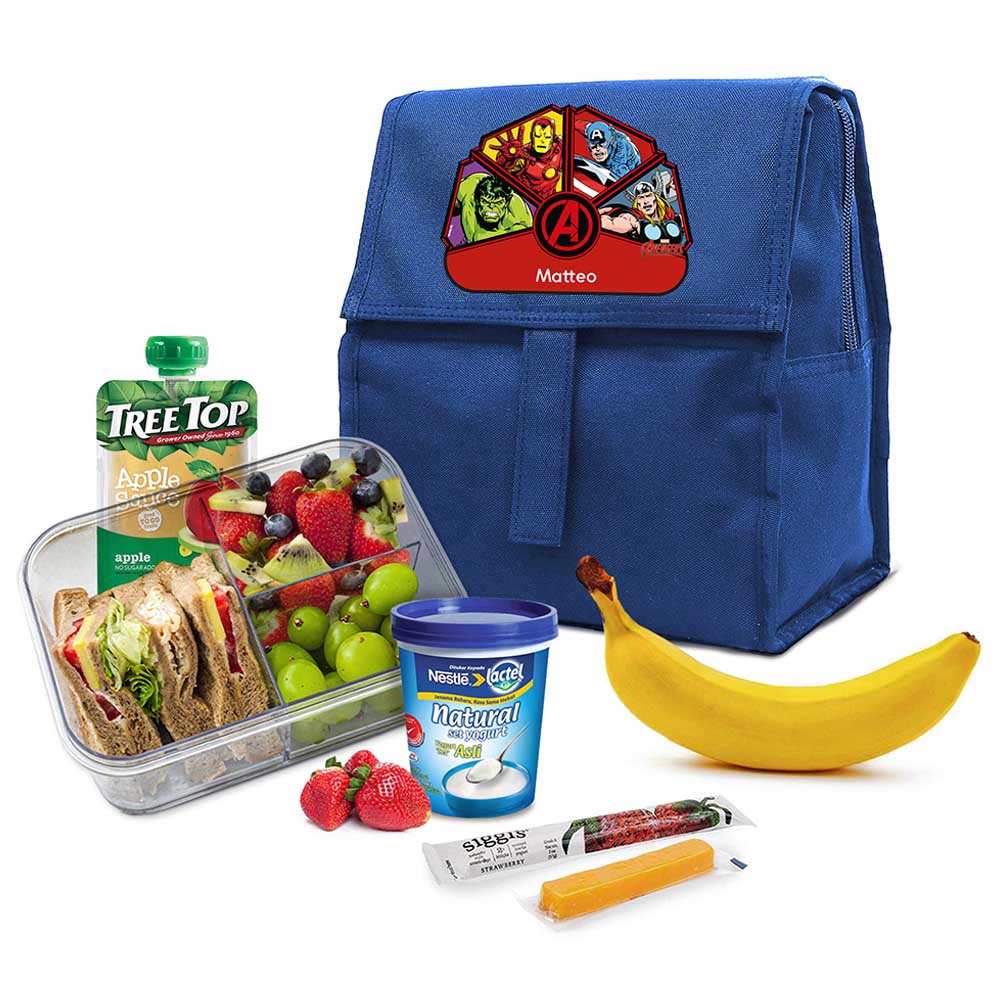 Essmak - Marvel Avengers 2 Foldable Lunch Set - Blue
