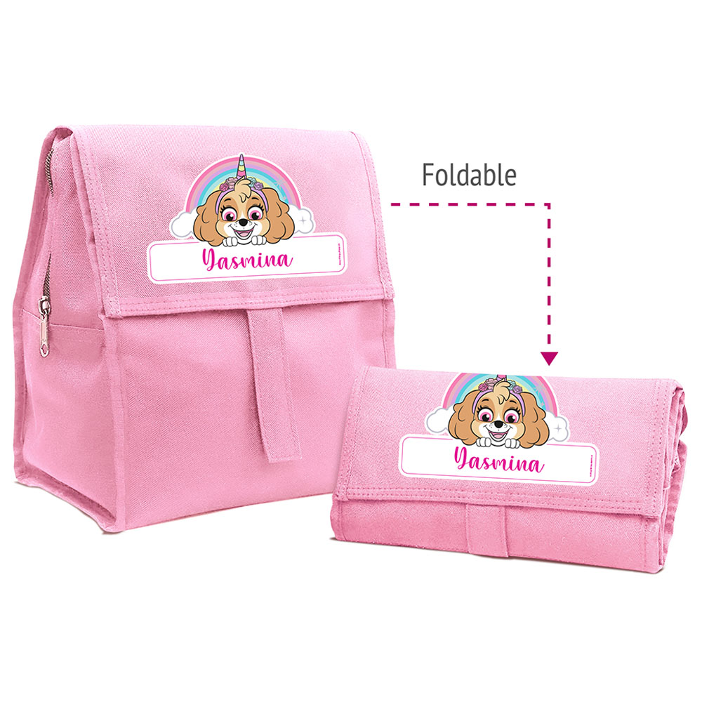 Essmak - Paw Patrol Unicorn Foldable Lunch Set - Pink