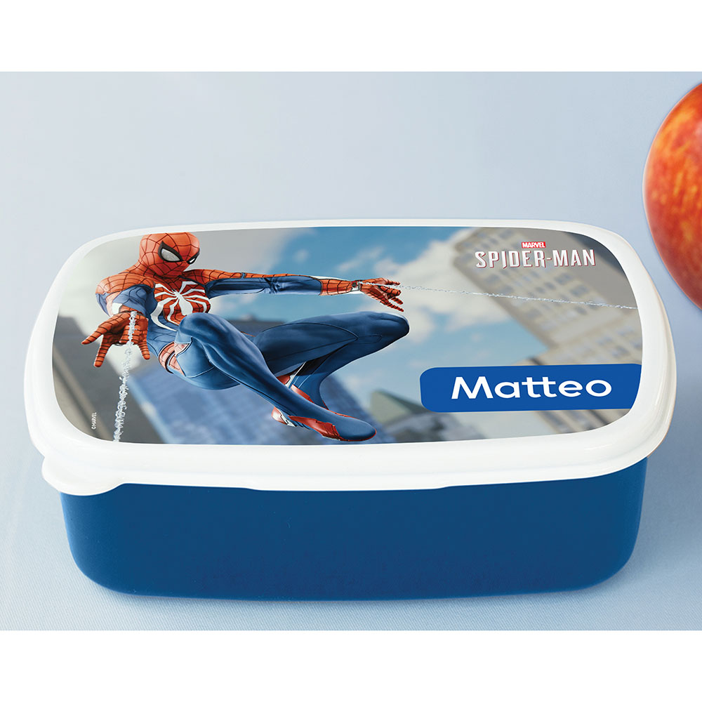 Essmak - Marvel Spiderman 2 Foldable Lunch Set - Blue