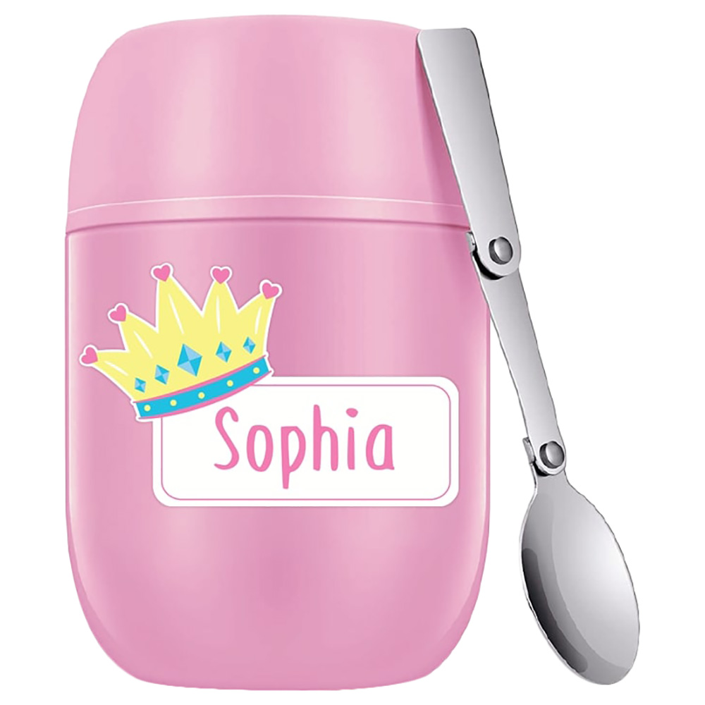Essmak - Personalized Insulated Lunch Box - Princess - 475ml