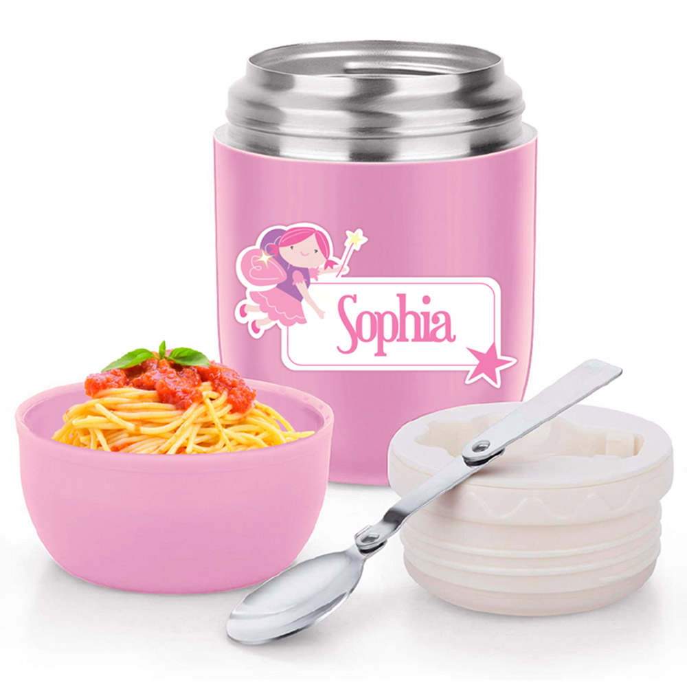 Essmak - Personalized Insulated Lunch Box - Fairy - 475ml