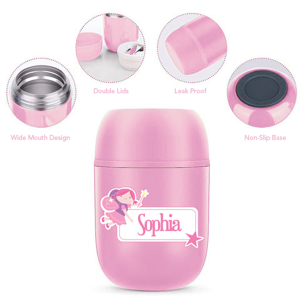 Essmak - Personalized Insulated Lunch Box - Fairy - 475ml