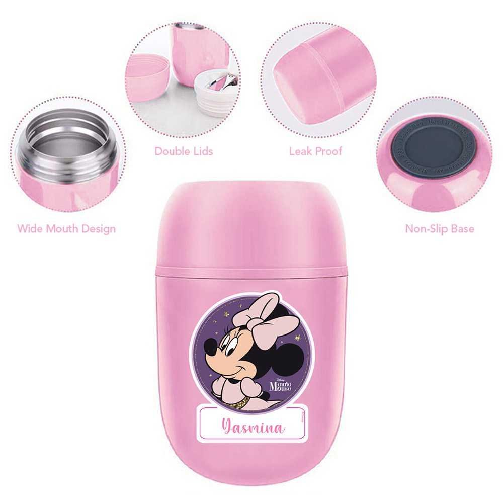 Essmak - Personalized Food Thermos - Disney Minnie - 475ml